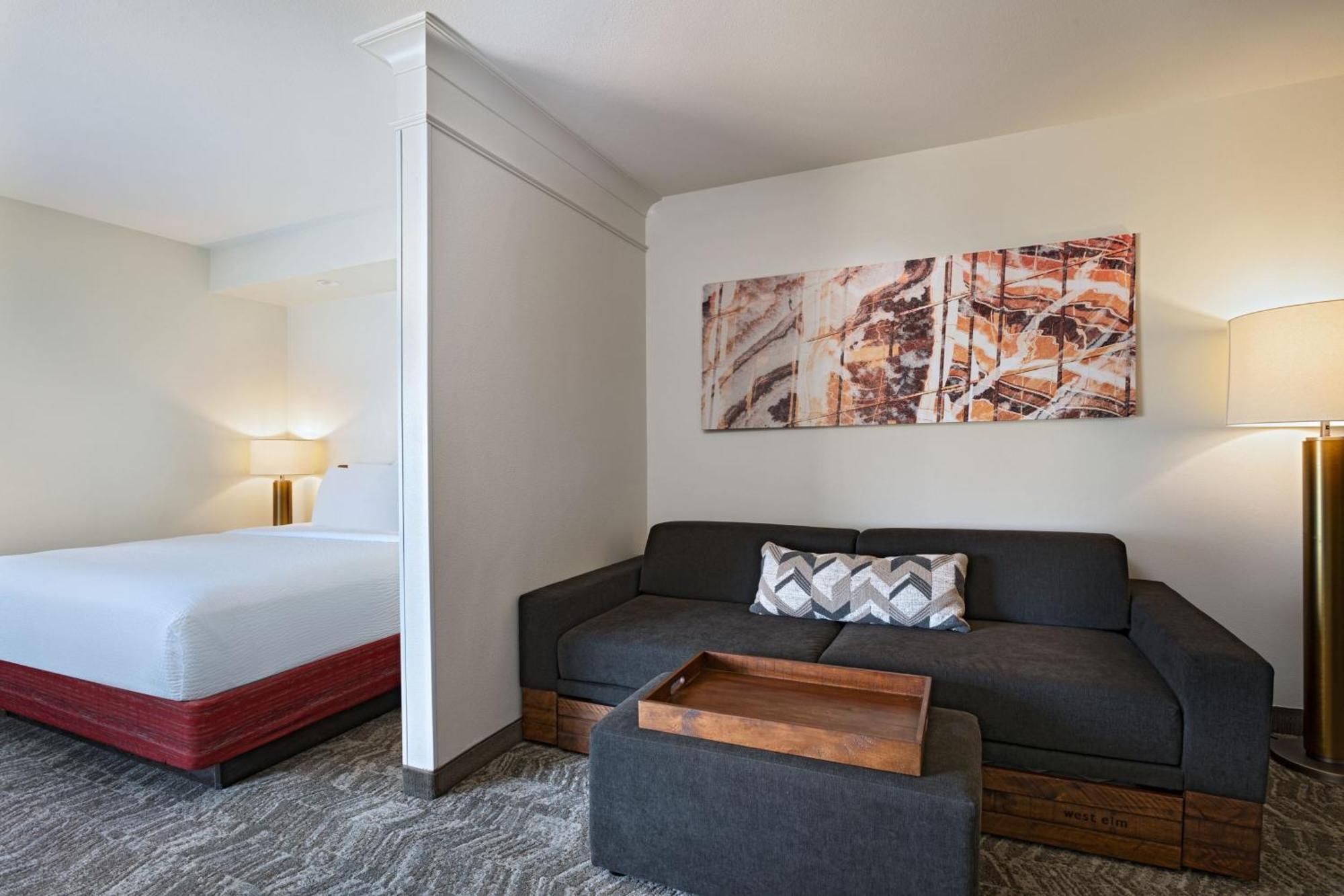 King Suite with Roll-In Shower and Trundle Sofa - Mobility Access/Hearing Accessible